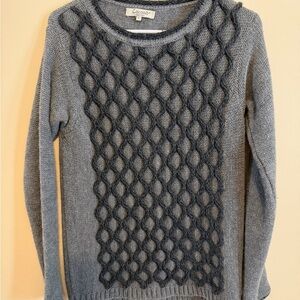 COOGI Women's Textured Gray Sweater